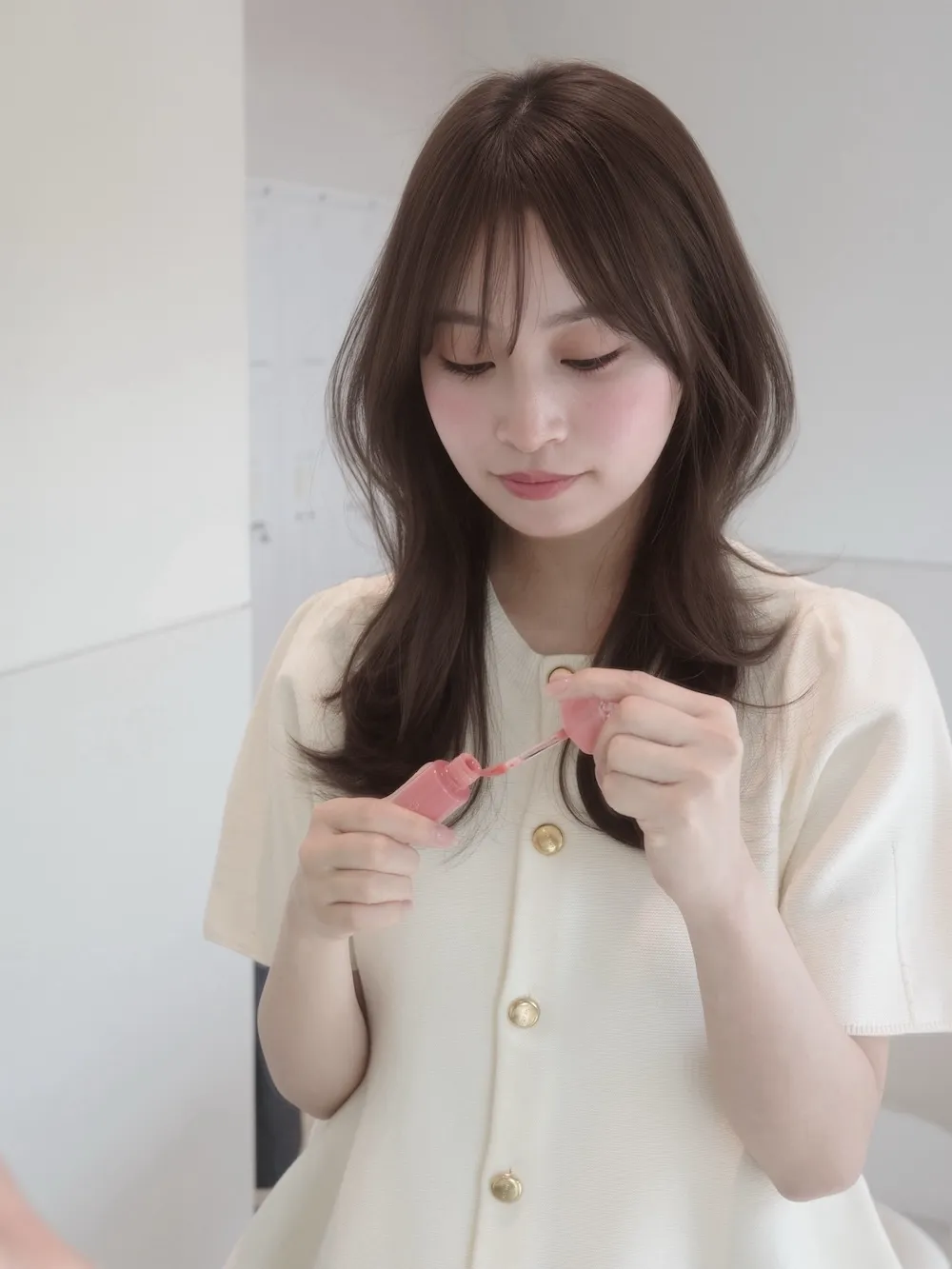 大人の韓国風くびれヘア